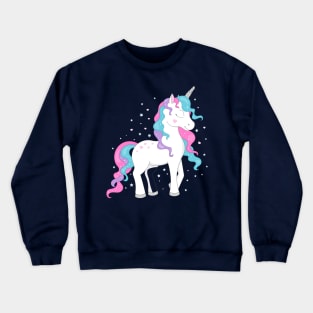 unicorn drawing fashion tshirt Crewneck Sweatshirt